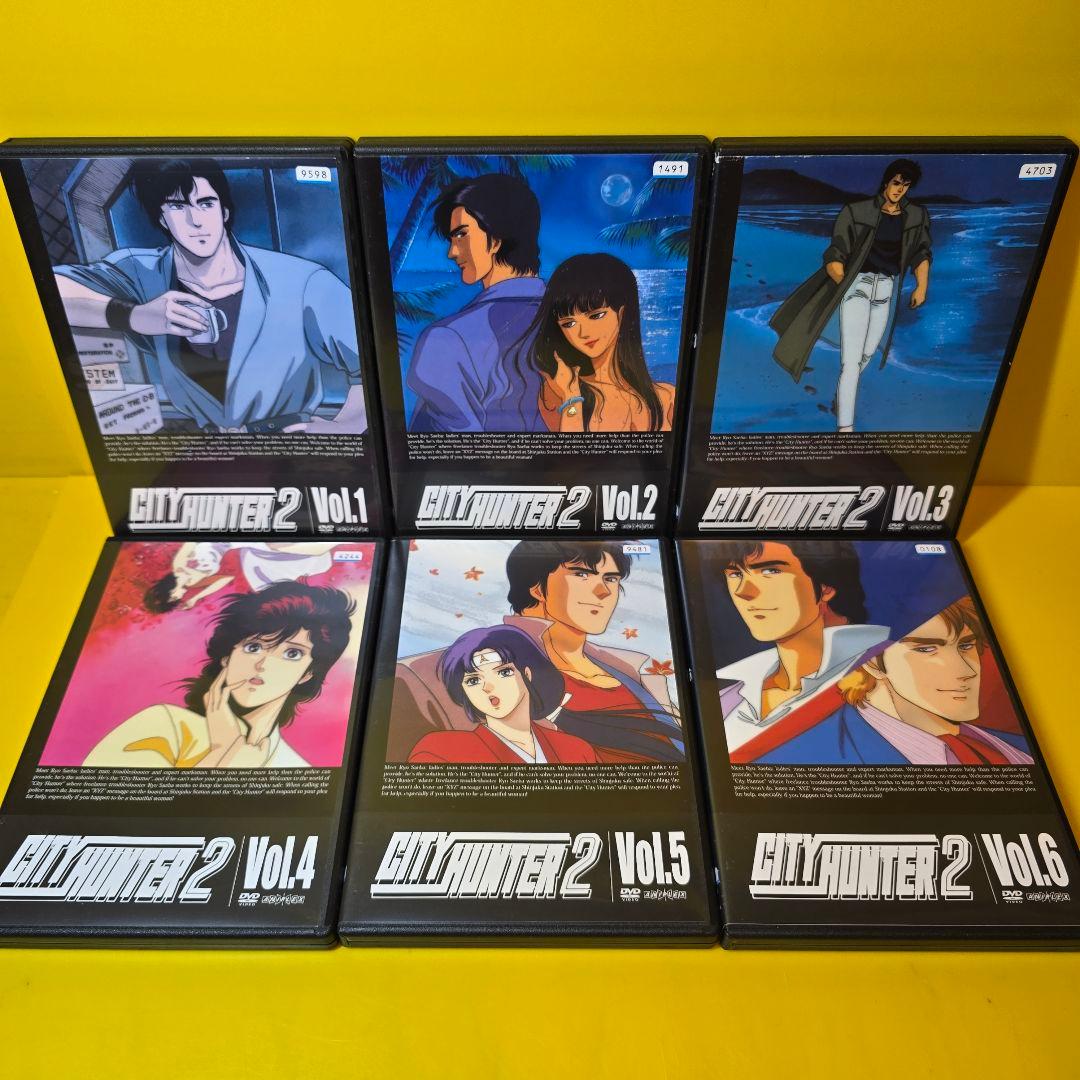 新品ケース交換済　CITY HUNTER シティーハンター1期～4期DVD26巻