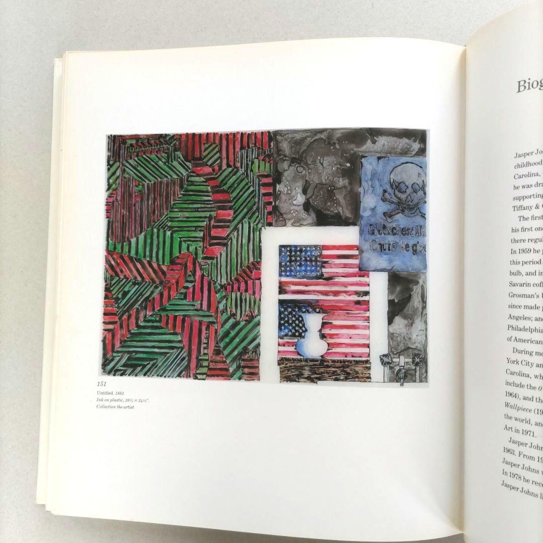 【希少】Jasper Johns Drawings/ジャスパー・ジョーンズ 作品