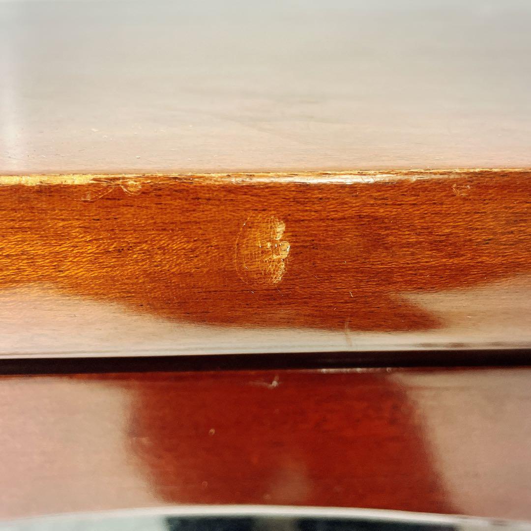 YAIRI キャビネット サイドボード 木製 ガラス扉 収納家具 レトロ