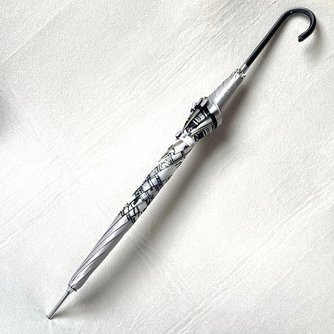 【未使用級】銀座かねまつ　kanematsu 　雨傘　長傘　傘　　日本製