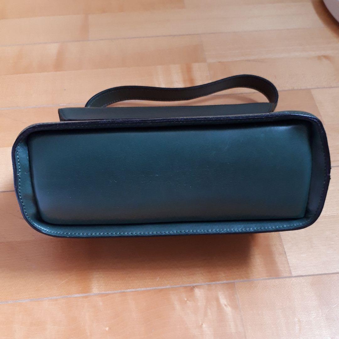 セリーヌ　CELINE　ハンドバッグ　深緑　グリーン