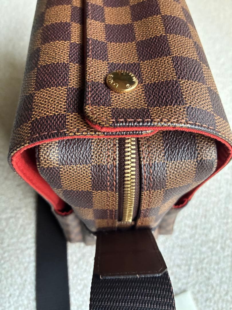 ルイヴィトン　ナヴィグリオ　N45255 ダミエパターン ショルダーバッグ