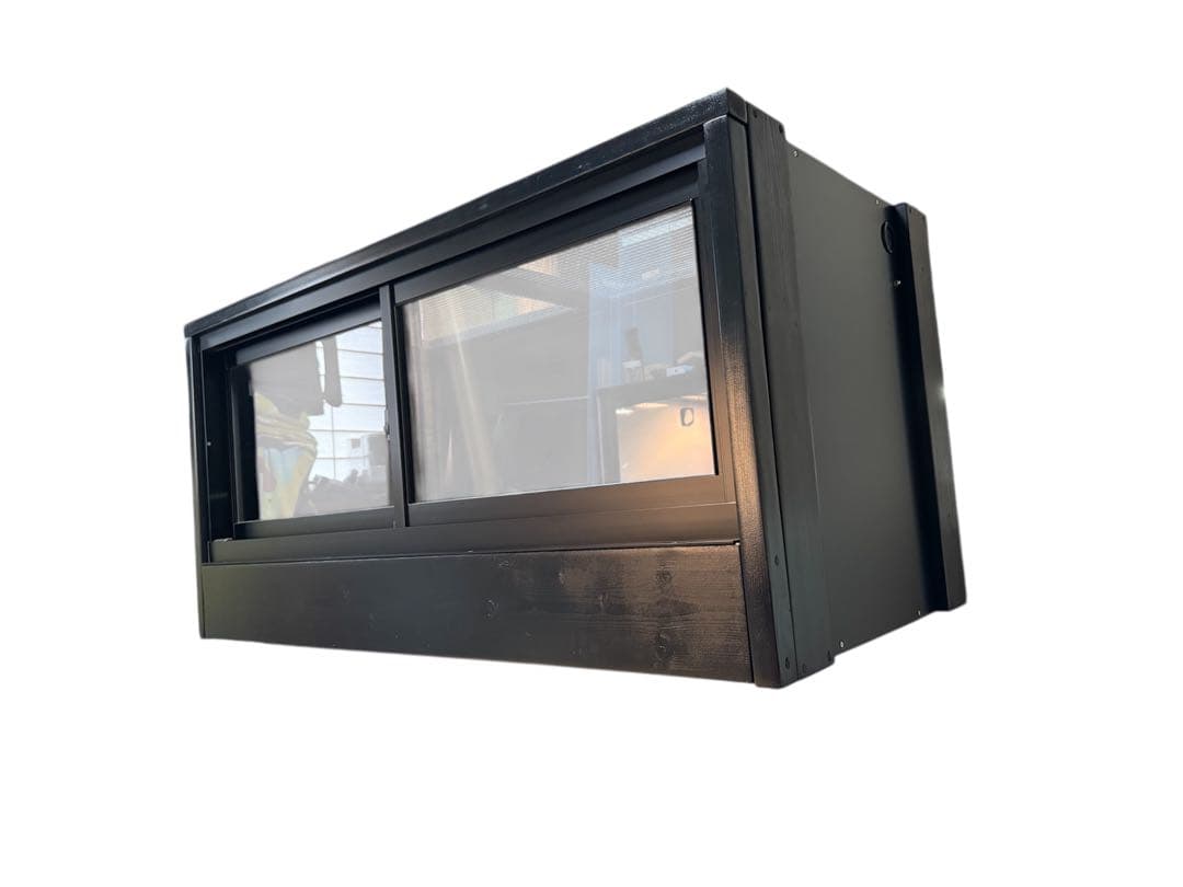 爬虫類用ケージ　120×60×60 アルミサッシ仕様