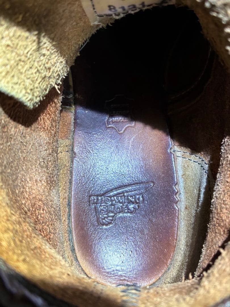 RED WING レッドウィング 8131 サイド刻印 USA 8 1/2 E