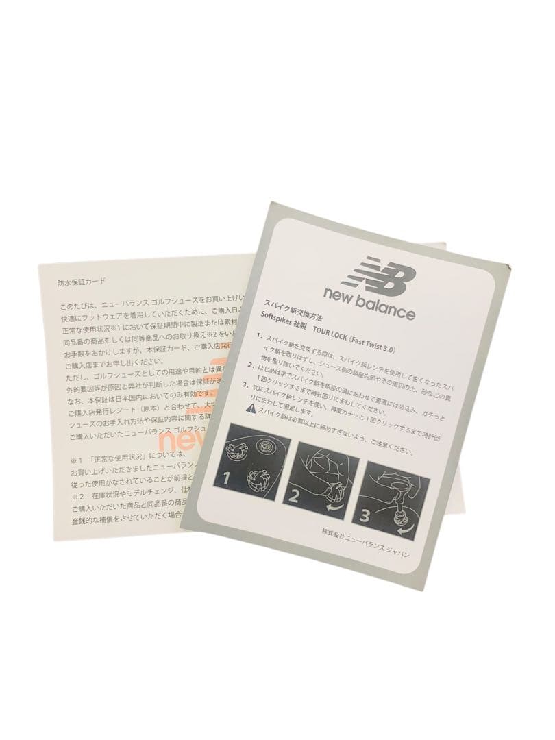 【開封済・未使用】ニューバランス ゴルフシューズ 27.5㎝ UGL3000A