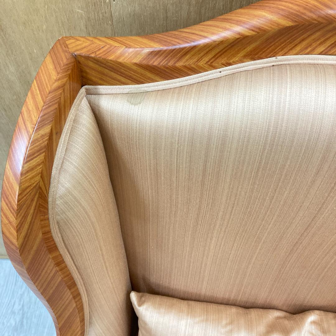 クラシック アームチェア シングルソファ ウィングバックチェア 一人掛け①