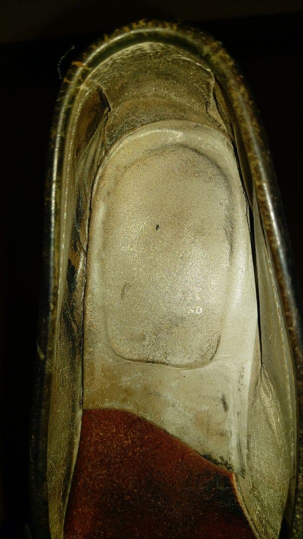 ジャンク　要リペア　オールデン　987 シェルコードバン　ペニーローファー