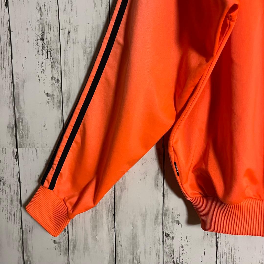 【人気】adidas 80sトラックジャケット刺繍ロゴ万国旗ファイヤーバードM