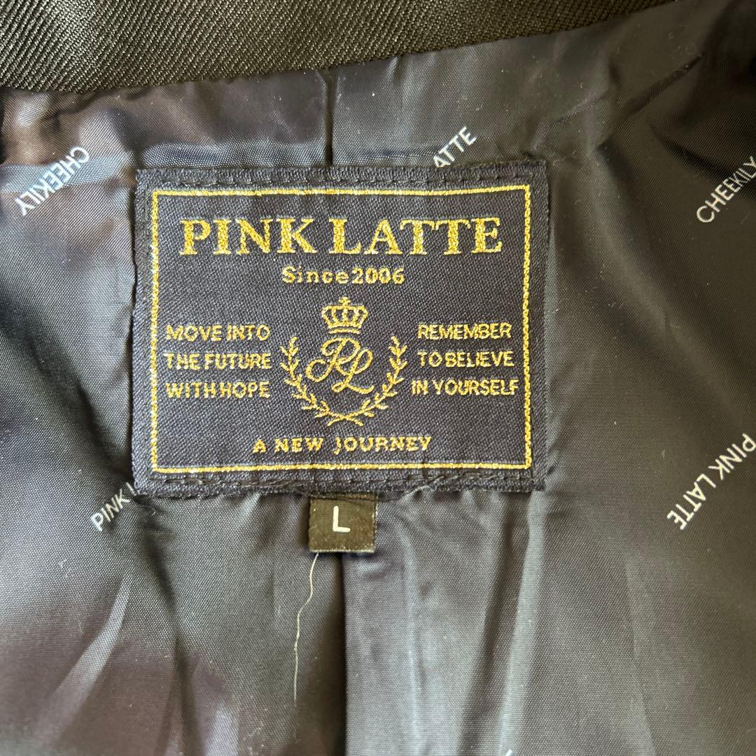 ピンクラテ　卒服　フォーマル5点セット　160　卒業式　紺ブレ　女の子　金ボタン