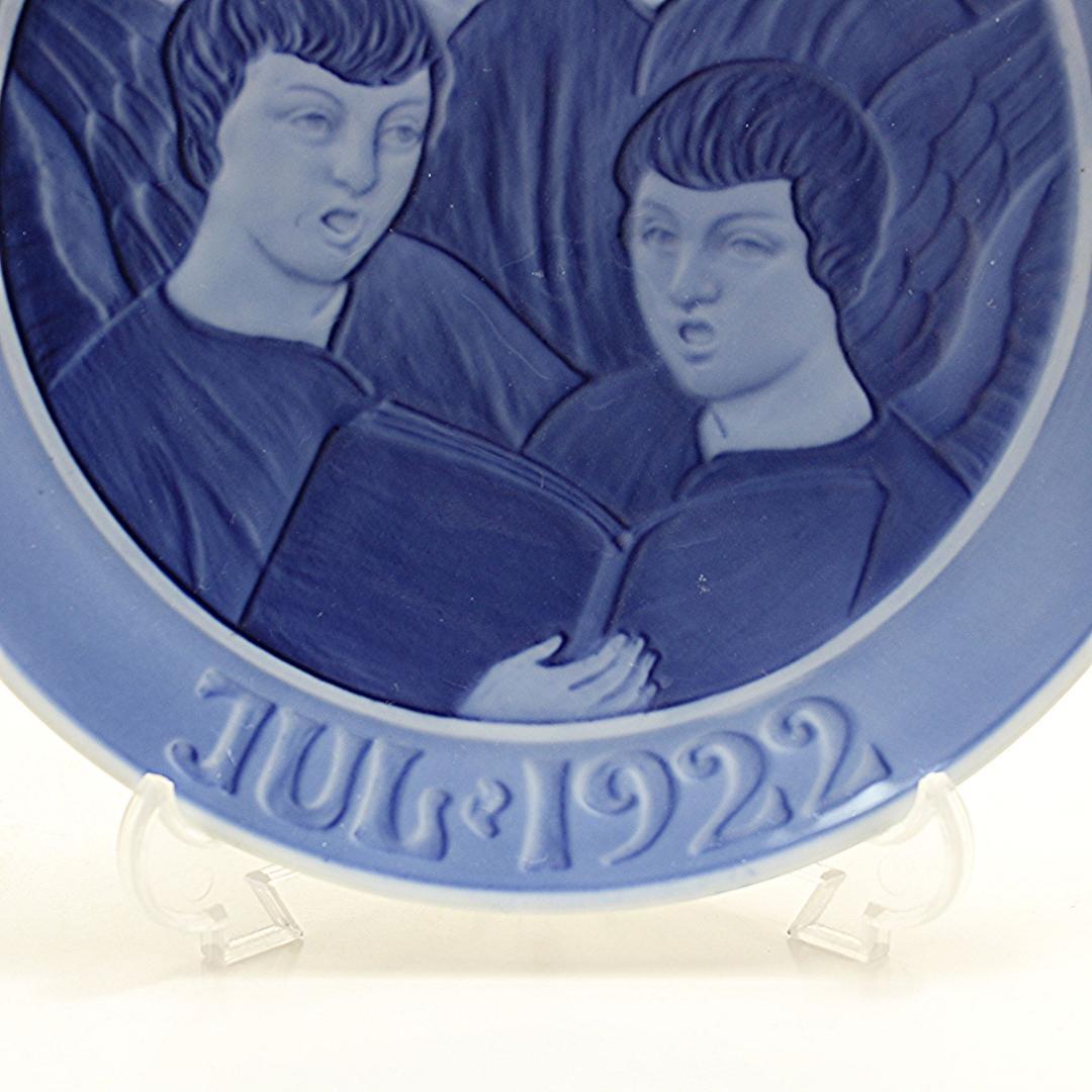 1922年 「歌う天使たち 」 イヤープレート ロイヤルコペンハーゲン