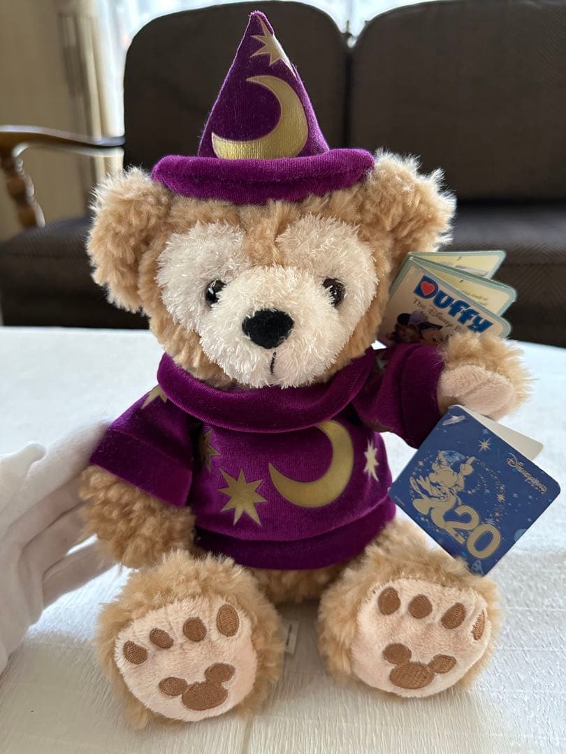 ダッフィー パリ フランス ディズニー 20周年限定ディズニーベア ２点セット