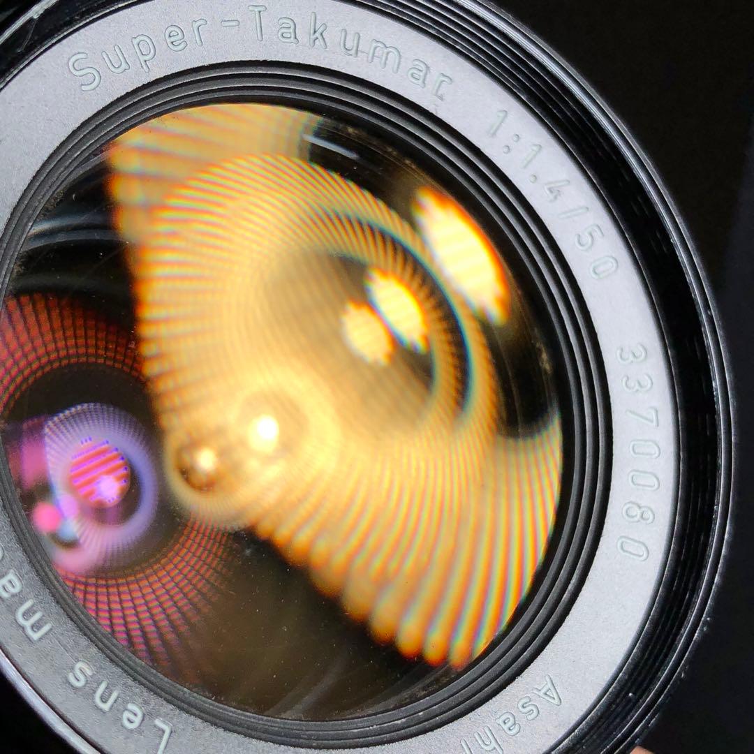 PENTAX SUPER TAKUMAR 50mm f1.4 m42マウント