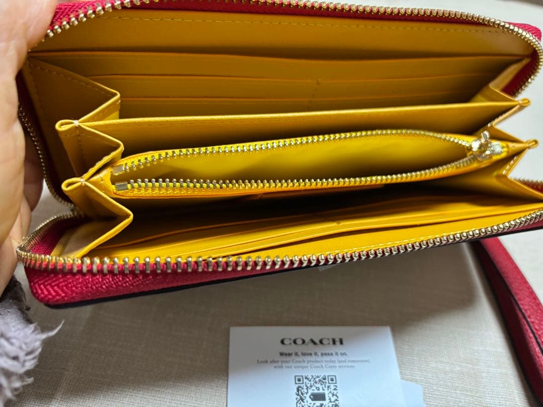 ♡限定品コーチ/COACHの長財布　新品・未使用　ミッキーマウスコラボ♡