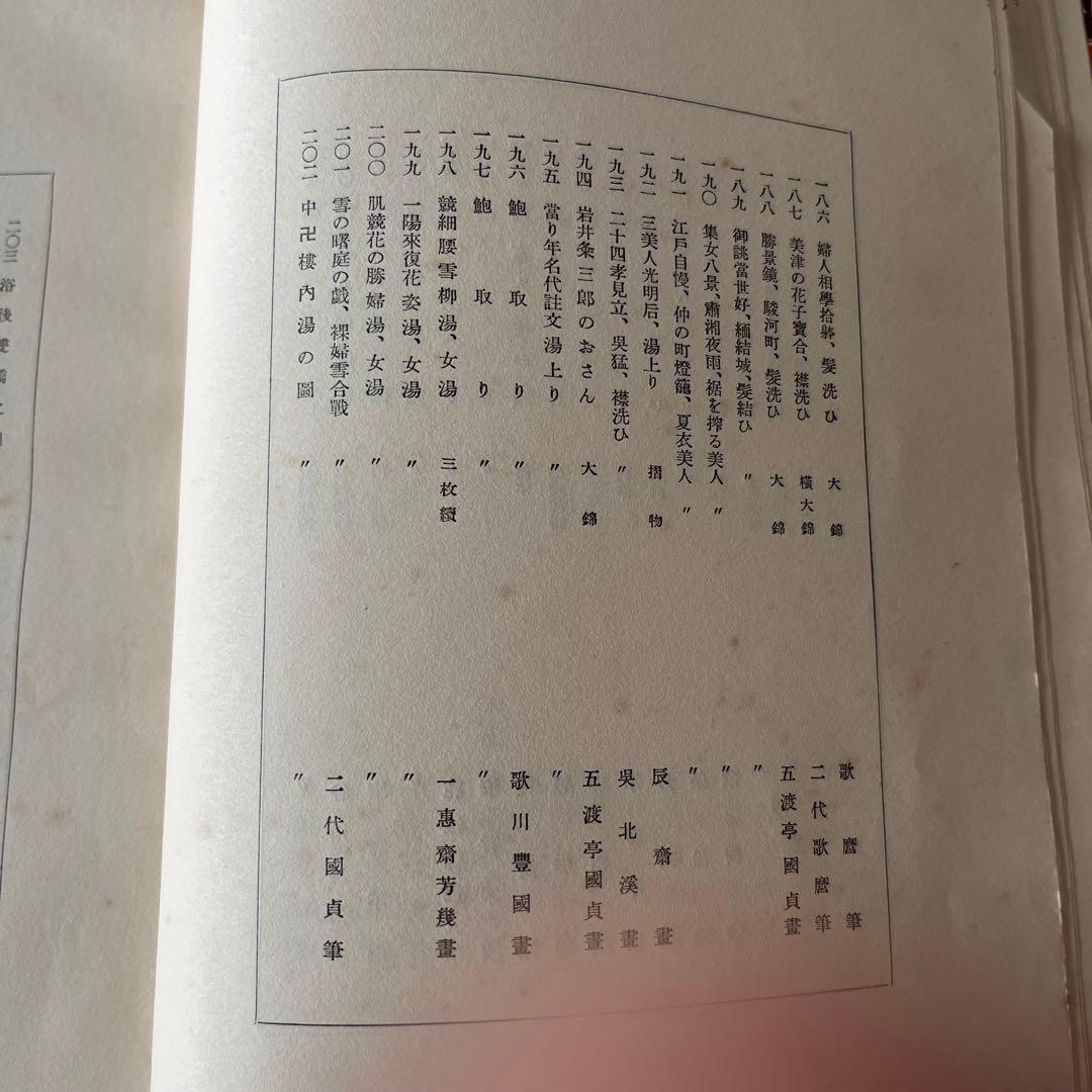 “昭和6年発行”浮世繪競艷書集　牛山 充　大鳳閣書房