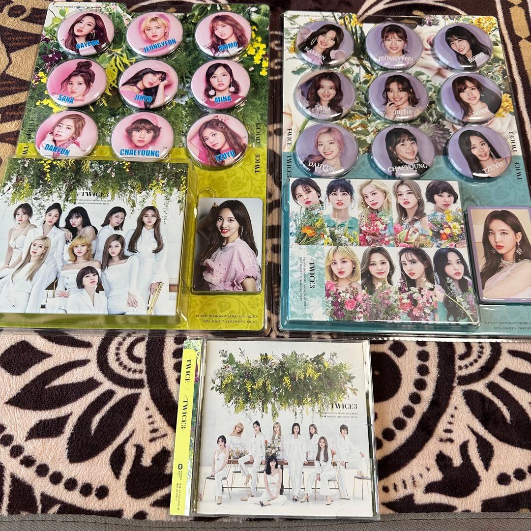 TWICE グッズ　アルバム　日本アルバム　全形態あり