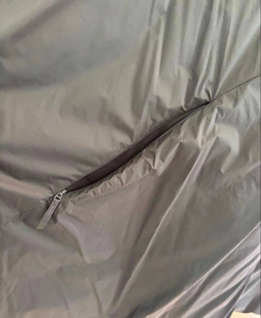 ノースフェイスハイク　ダウンケープコート　ネイビー