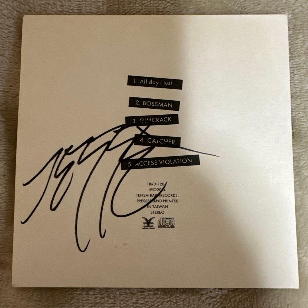 THE BONEZ “Whenever, Wherever“【サイン入り】