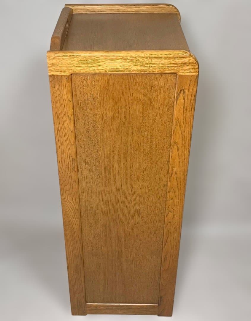 浜本工芸 (ハマモトコウゲイ) 電話台 木製電話台 ファックス台 引き出し付き