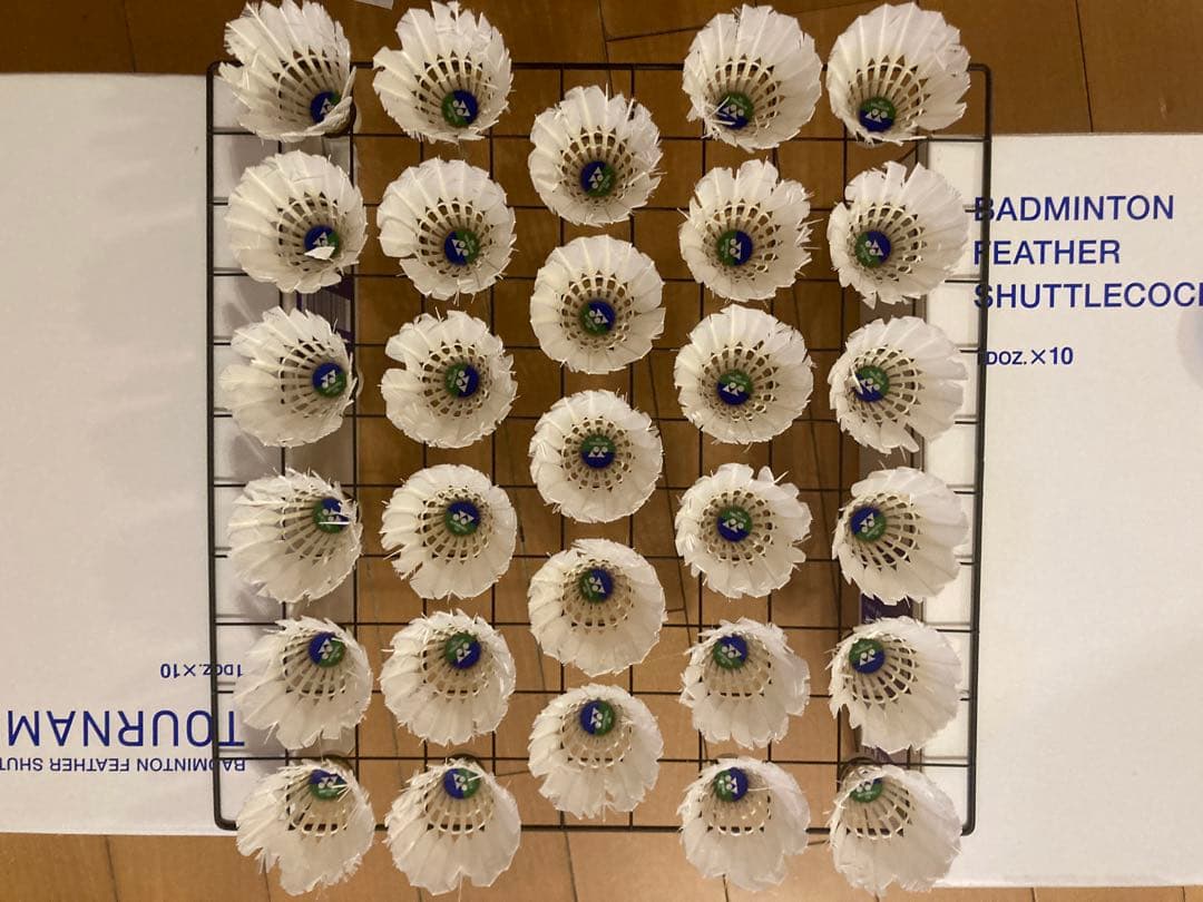 ニューオフィシャルなど　基礎・パターン・ノック用シャトル125個