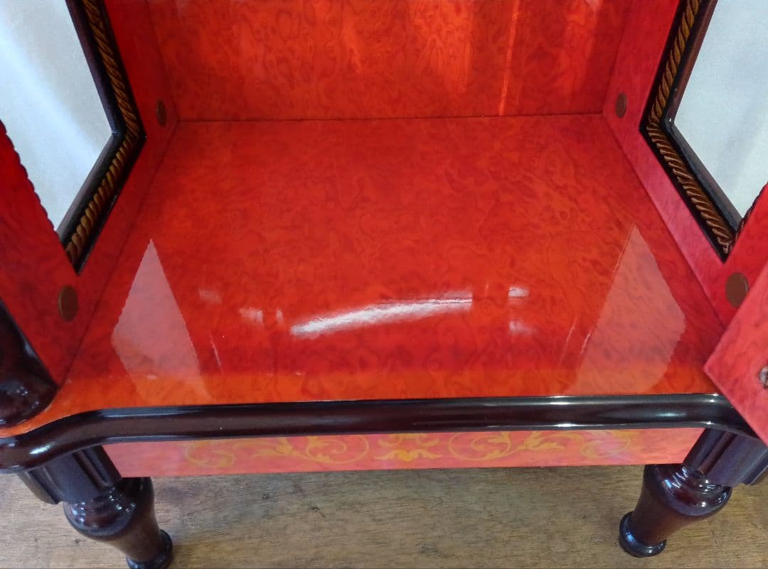 ARTEM社　アンティークガラスキャビネット　ショウケース　飾り棚　ディスプレイ