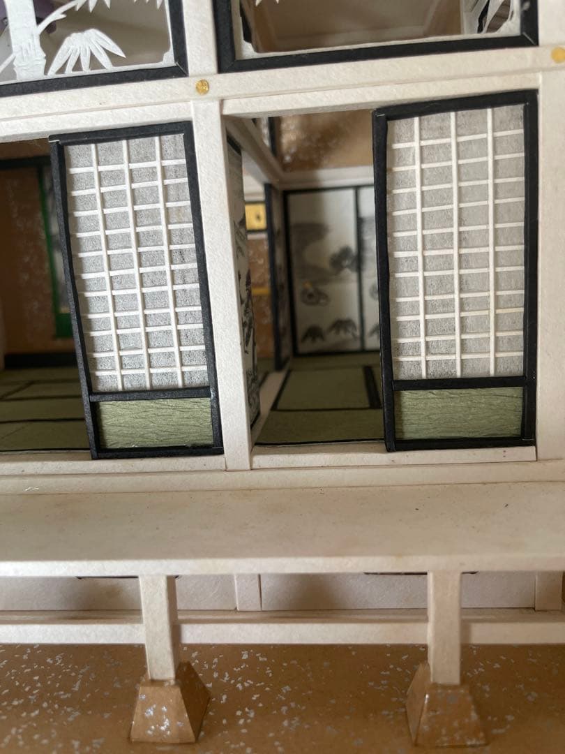 熊本伝統工芸 山鹿灯籠 肥後山鹿 和紙の芸術 和室 床の間 茶道室 正月 照明付