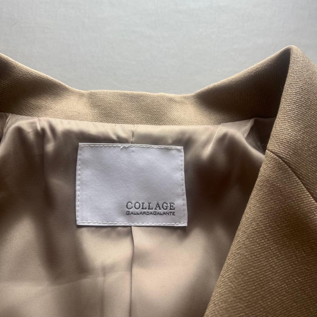 【新品】COLLAGE GALLARDAGALANTE ダブルブレストジャケット