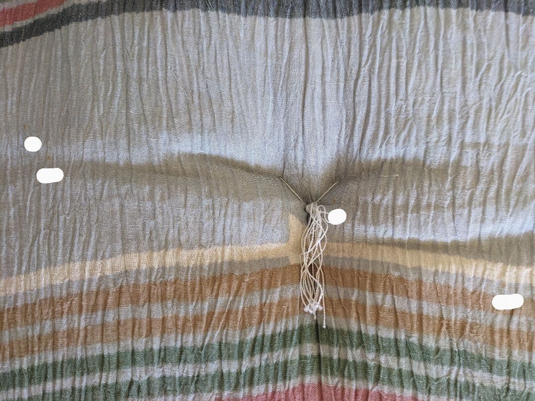 高級 夏用婚礼座布団 ふさ付き PARIS 5枚セット＋5枚カバー付（西川新品）