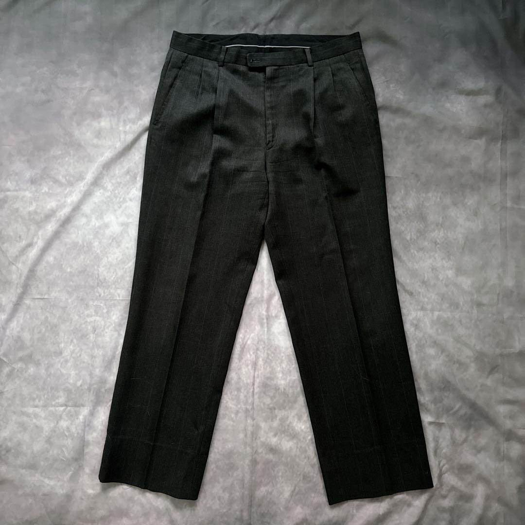 オールド　ディオール セットアップ　チェック柄　スーツ　ダブルボタン　y2k