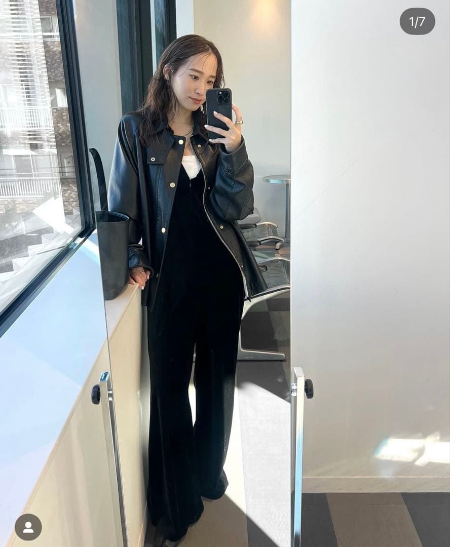 Deuxieme Classe CINQUANTA/チンクアンタ レザーブルゾン