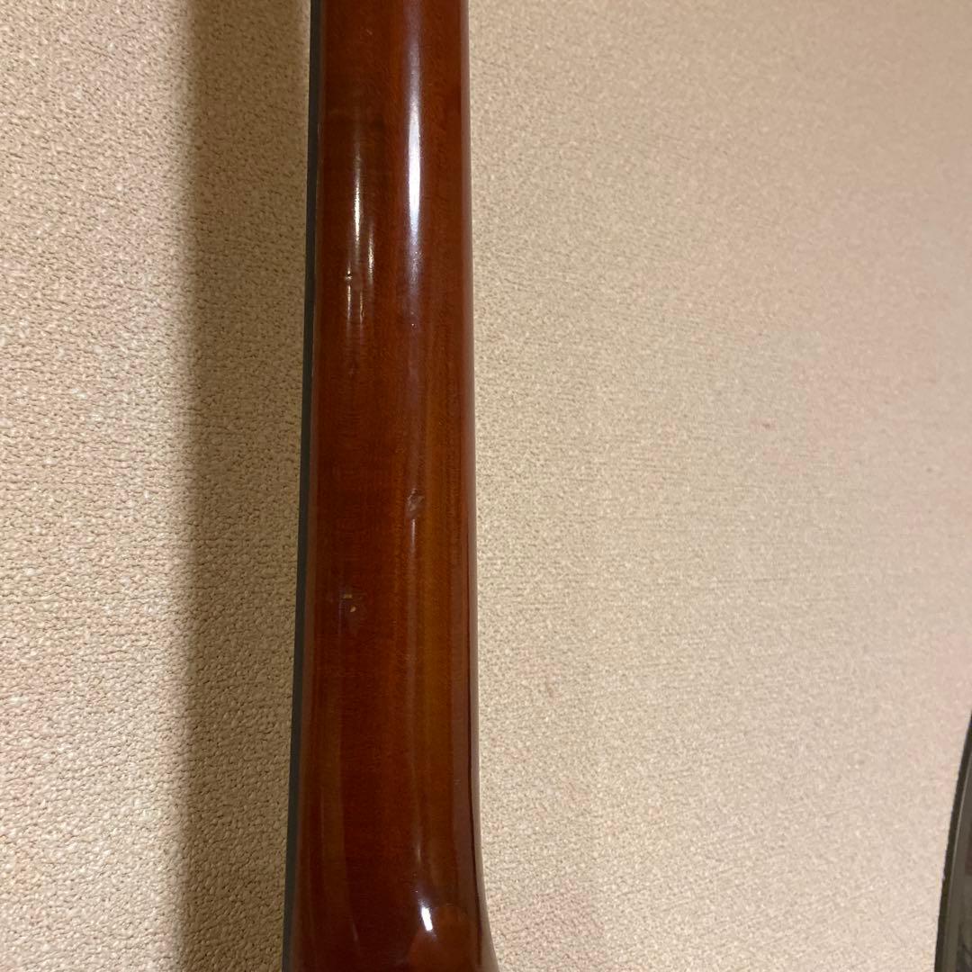 Kasuga（春日楽器）のレアモデル　トップ単板で虎杢のメイプルサイドバック