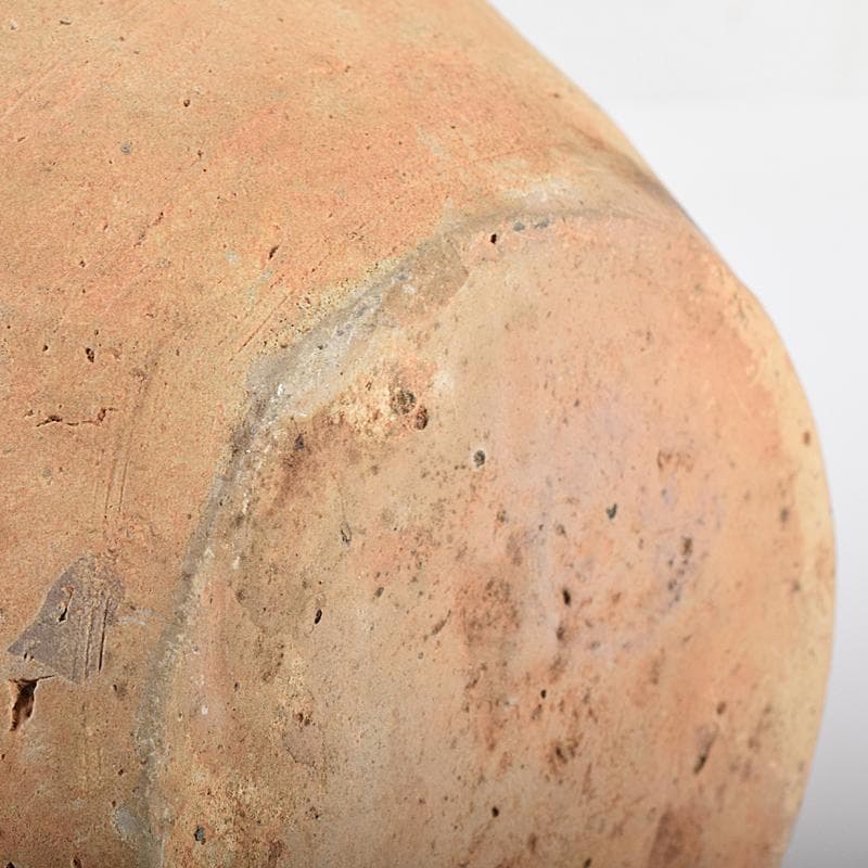 朝鮮美術　李朝　高麗青磁　鉄絵　草文　碗口瓶　時代箱付　M　R7852B