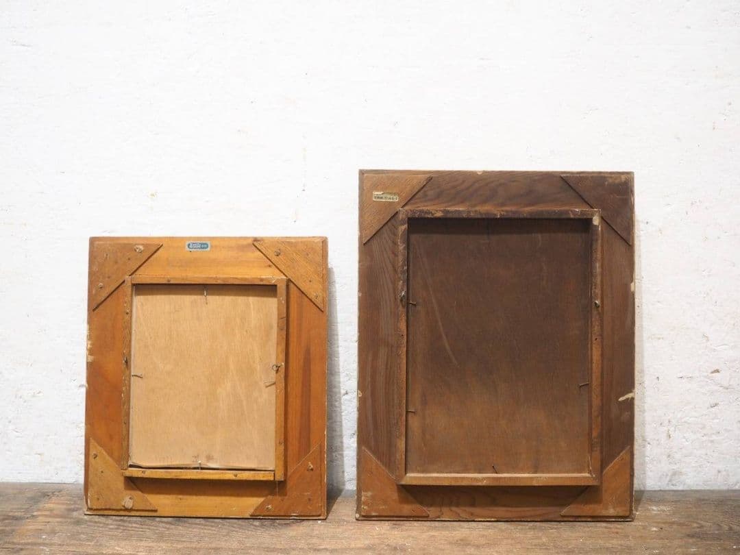 1414 額縁　2枚セット　F3　八つ切り　アートフレーム　油彩　水彩　画材