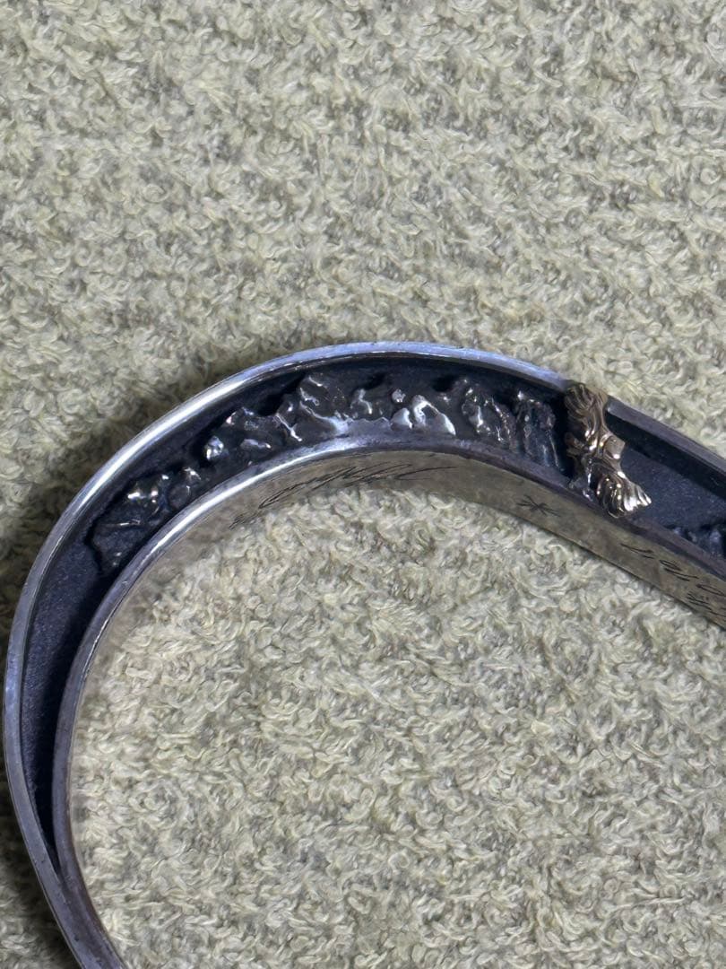 ビッグハンド特注両面3Dバングル