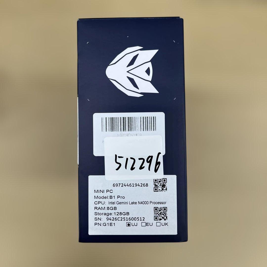 512296 BMAXミニPCB1Pro 8GB DDR4 128GB SSD