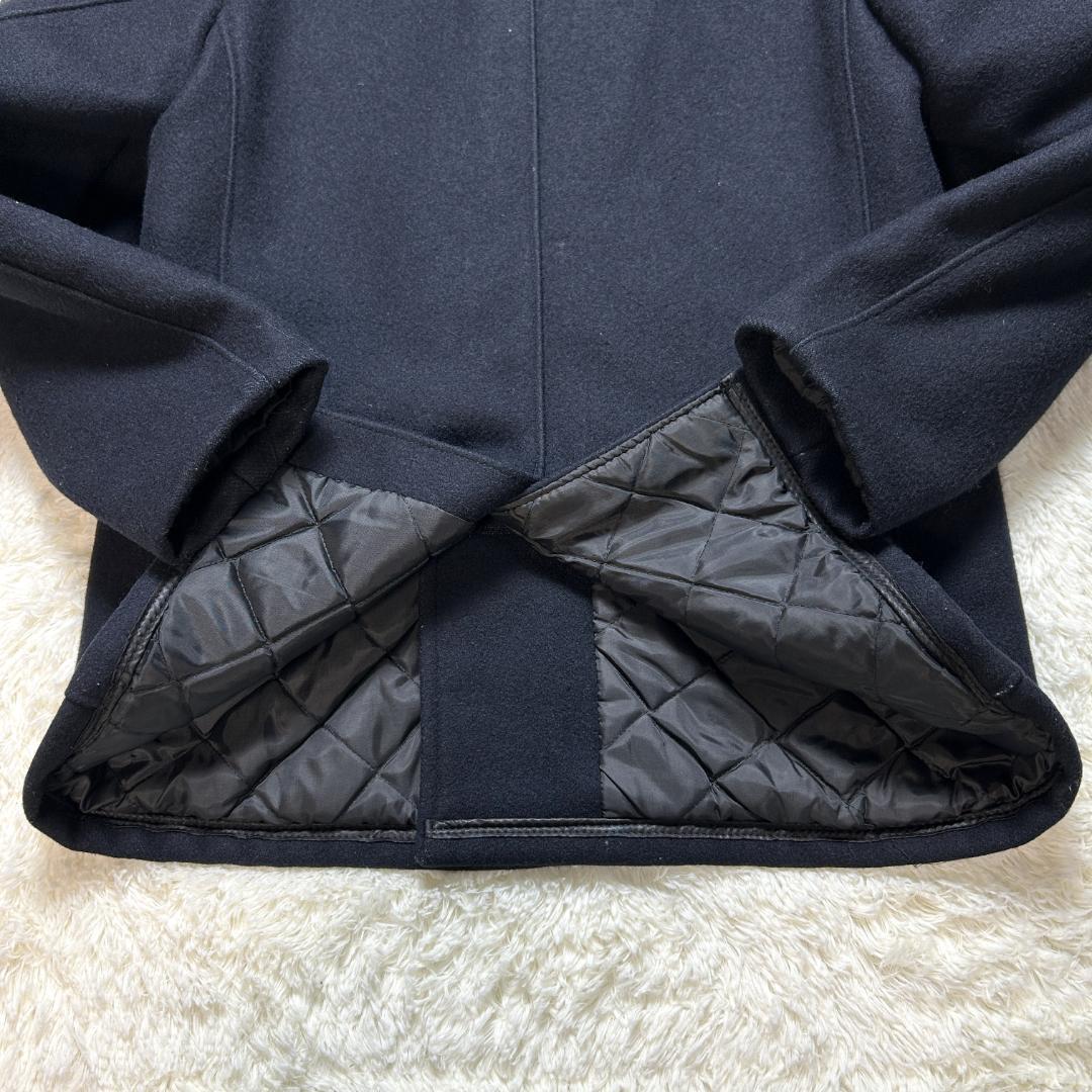 美品✨ショット 740N ピーコート キルティング ダブルボタン アメリカ製 M
