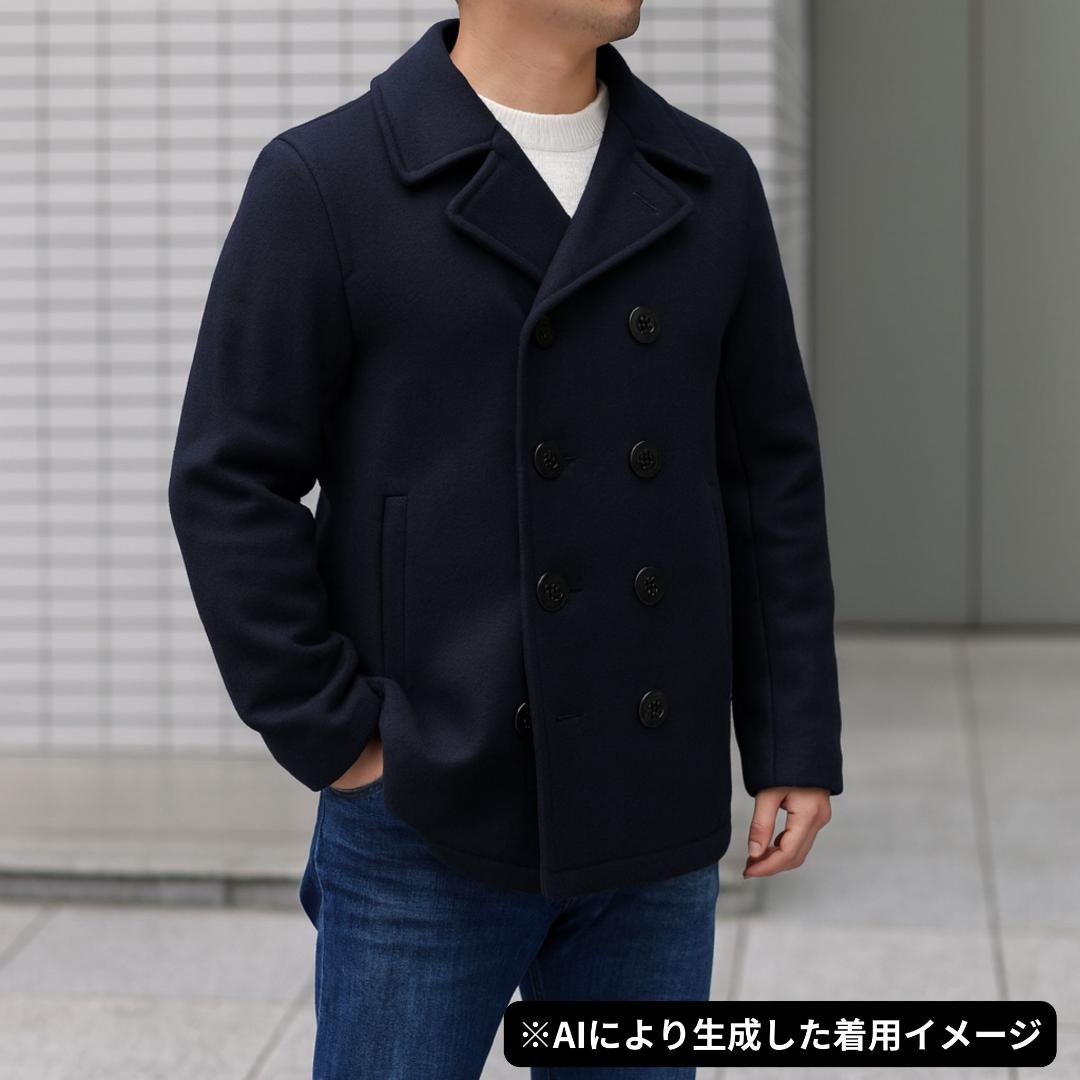 美品✨ショット 740N ピーコート キルティング ダブルボタン アメリカ製 M