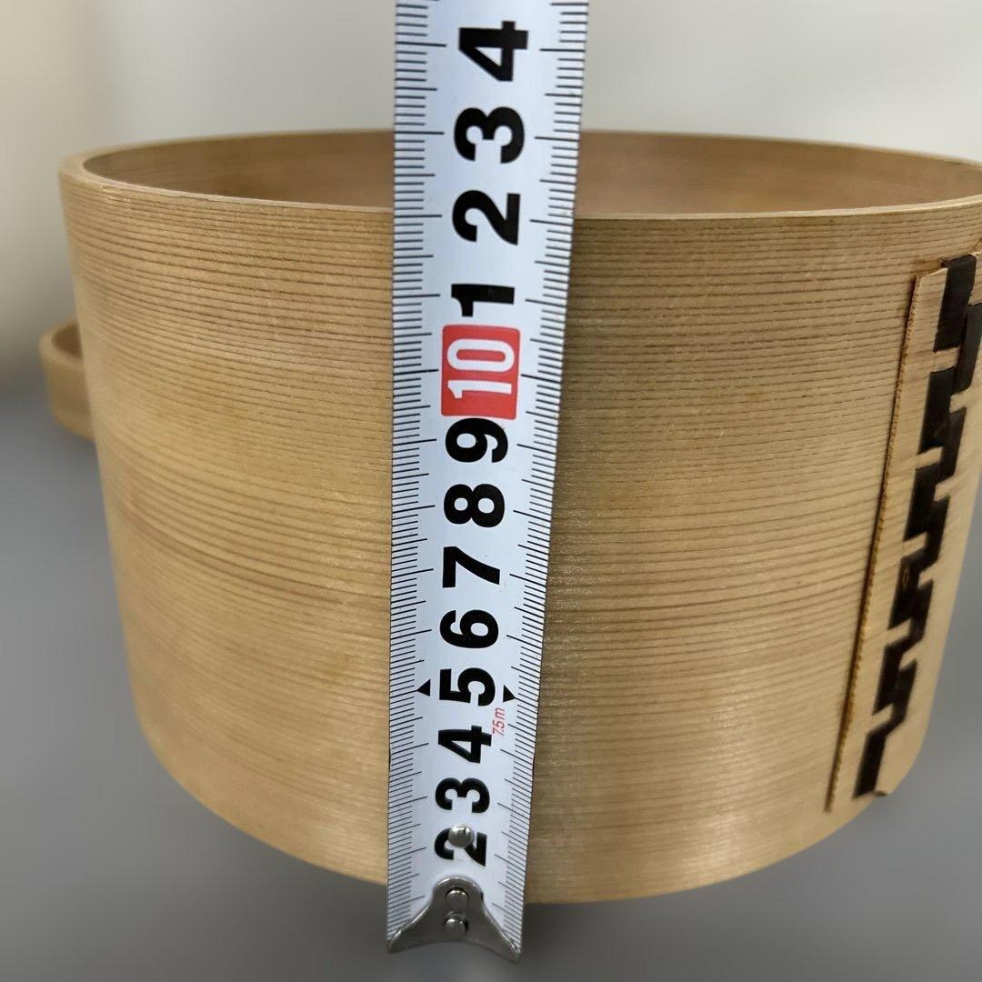 木製 円形 曲げわっぱ 20cm