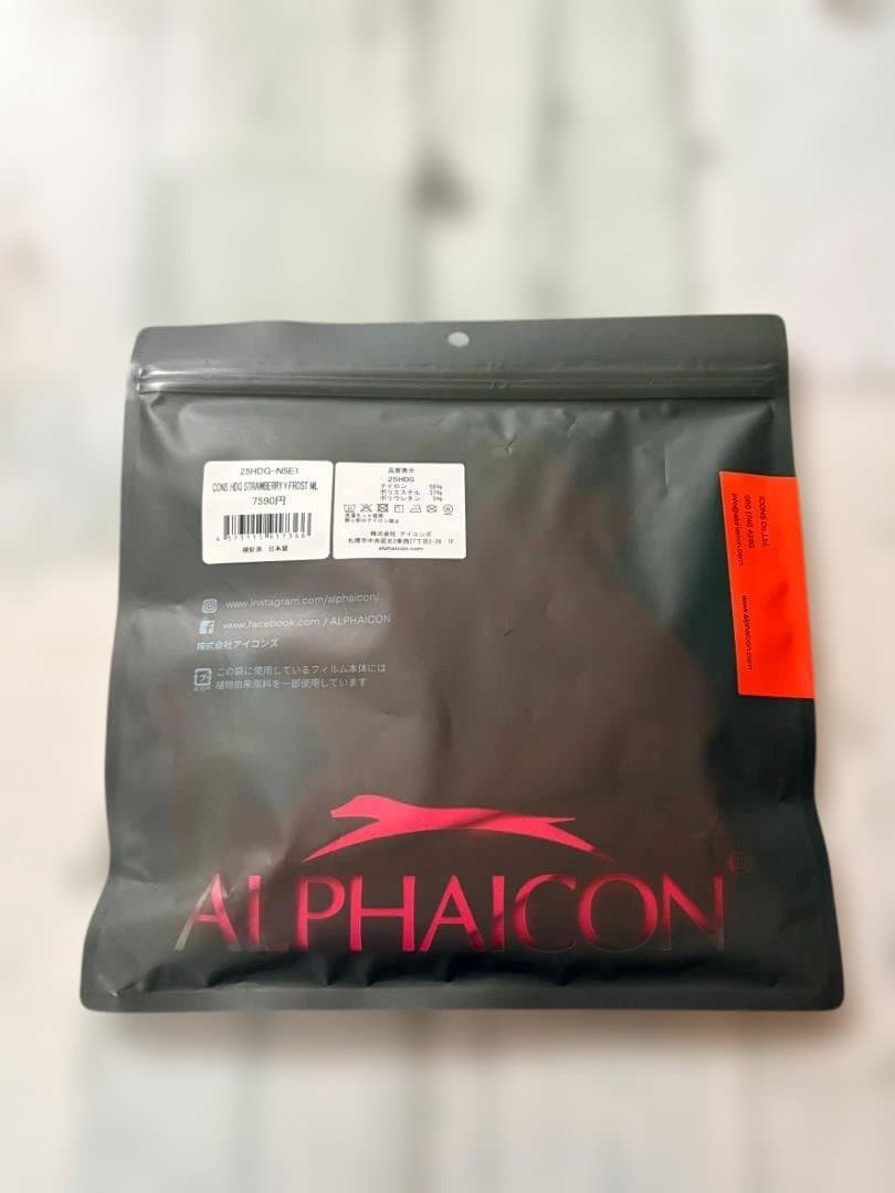 新品　アルファアイコン　ホットドッグガード　MLサイズ　ストロベリーフォレスト