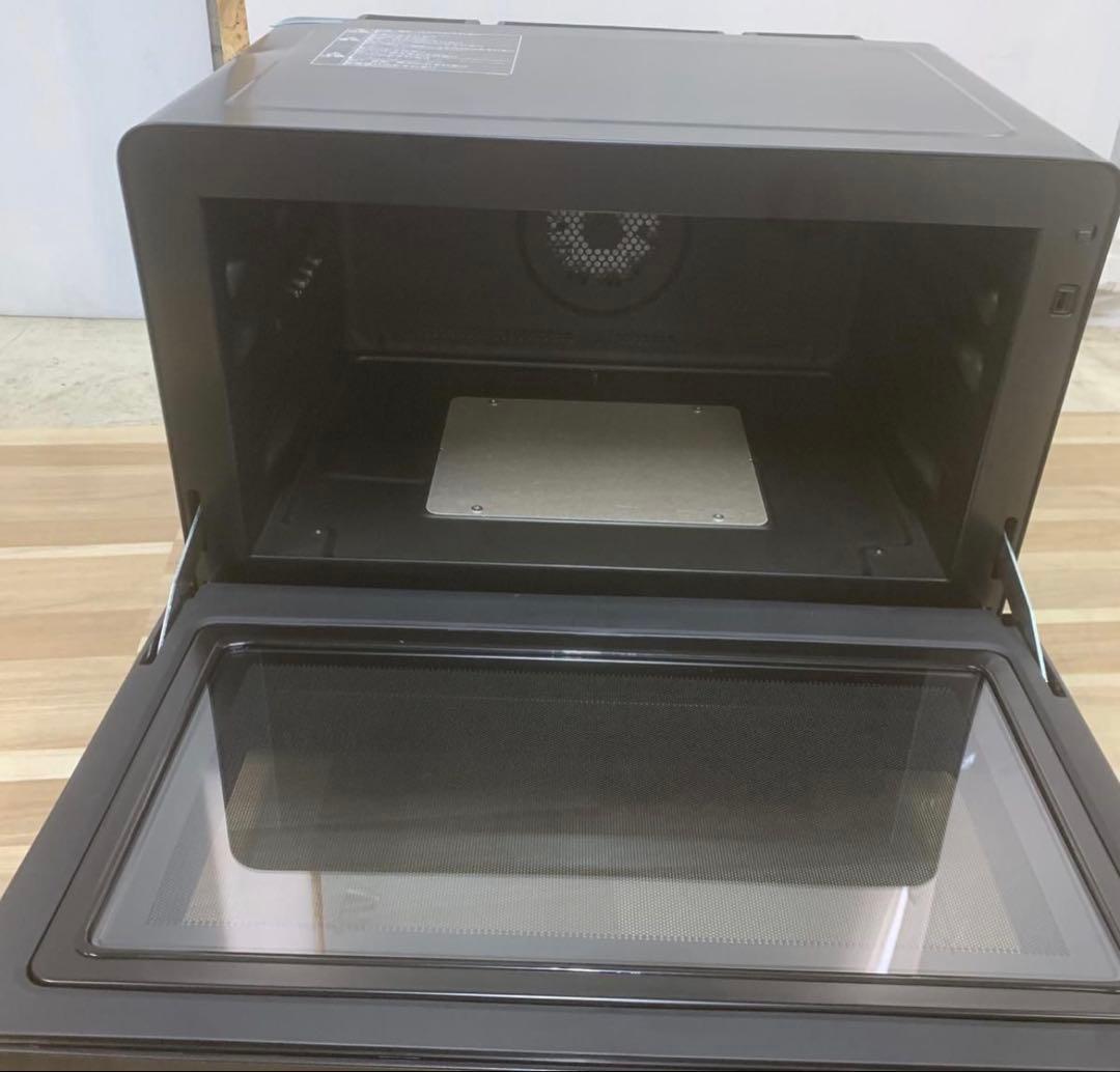 未使用　日立 オーブンレンジ ヘルシーシェフ 30L MRO-W1B K