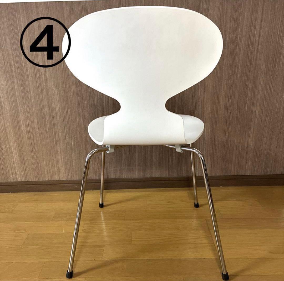 Taku Fritz Hansen アリンコチェア ホワイト 美品 2脚