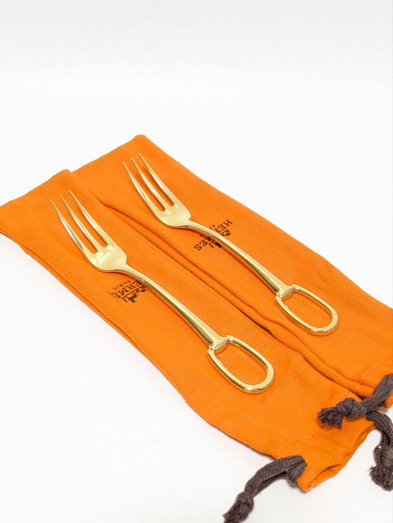 HERMES エルメス グラン アトラージュ デザートスプーン デザートフォーク