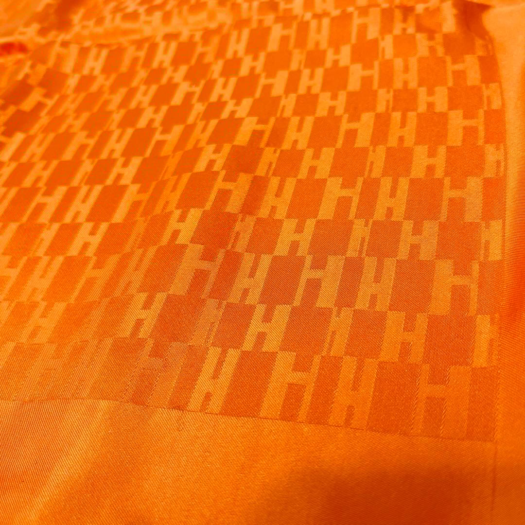 未使用 箱付き HERMES シルク100% カレ40 プチカレ ハンカチーフ