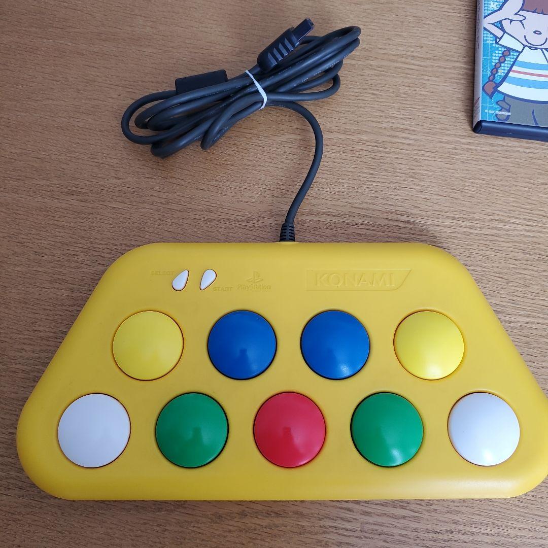 ps2ポップンミュージック コントローラーとゲームセット