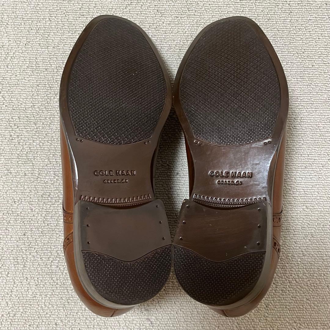 美品★COLE HAAN コールハーン ビジネスシューズ 本革 牛革 ブラウン
