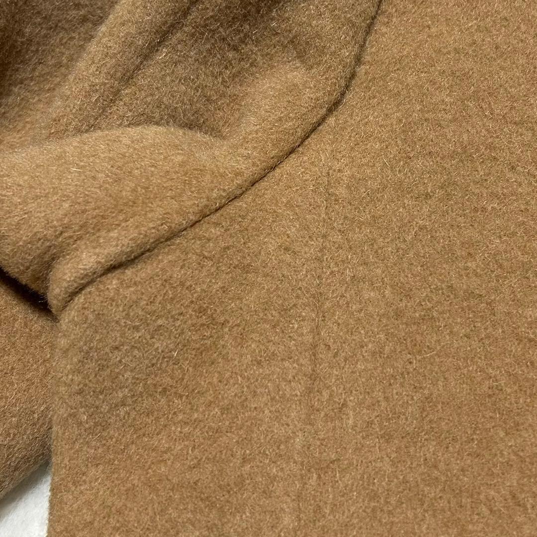 イタリア製 ポロバイラルフローレン キャメルヘア ダブルブレスト コート 52