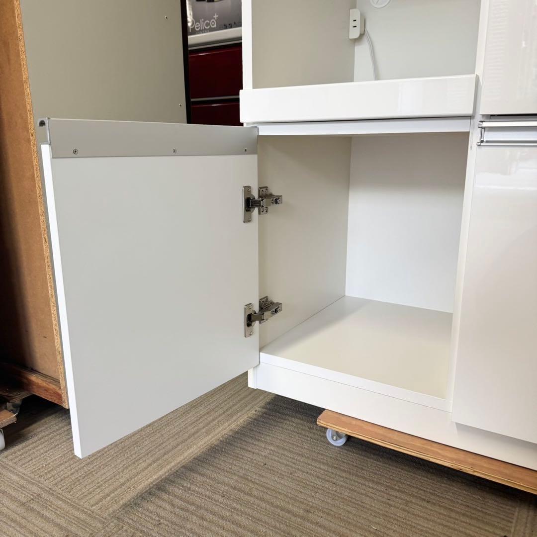 【超美品‼️】定価156,200円 松田家具 117cm幅キッチンボードNクラッチ