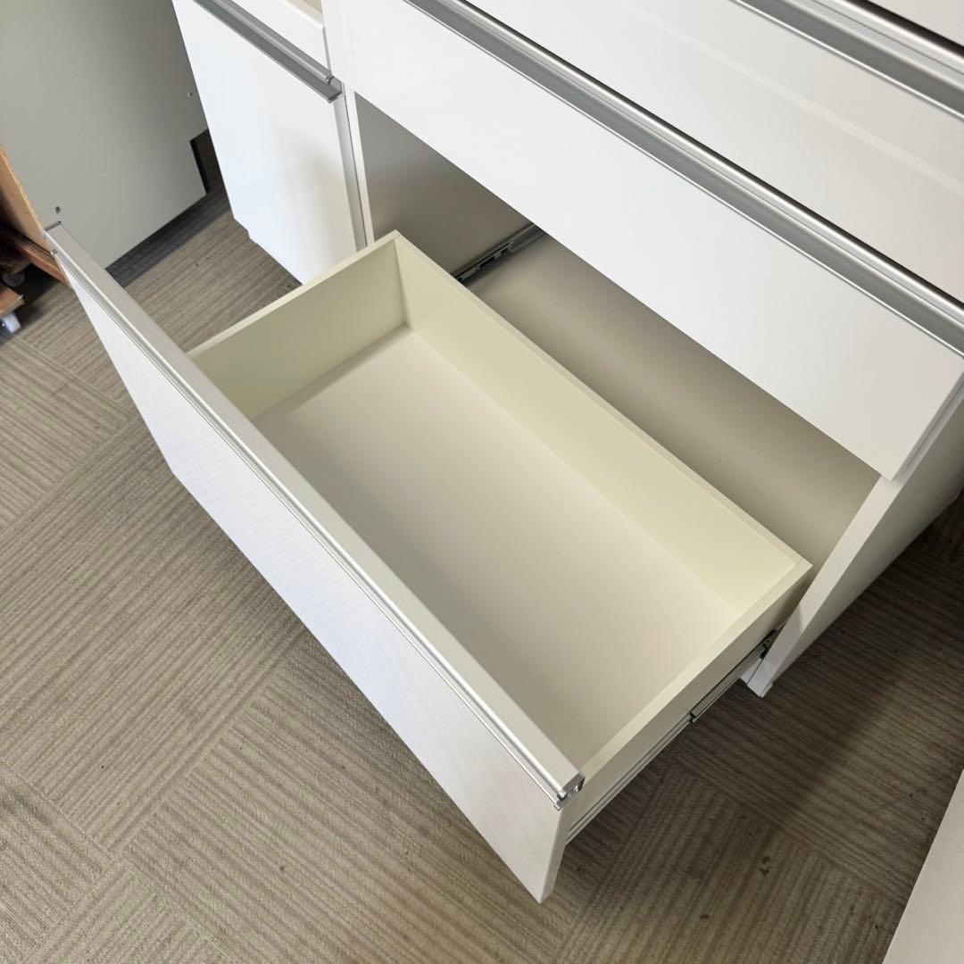 【超美品‼️】定価156,200円 松田家具 117cm幅キッチンボードNクラッチ