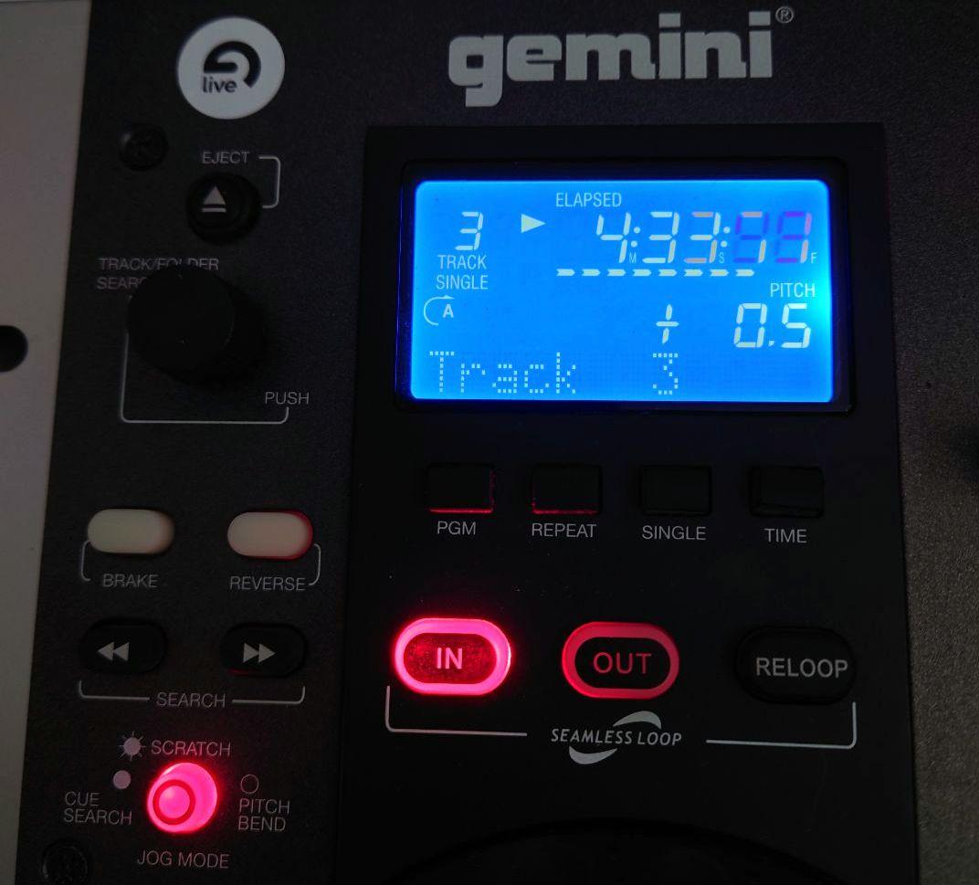 ■■gemini CDM-3610 CDJ