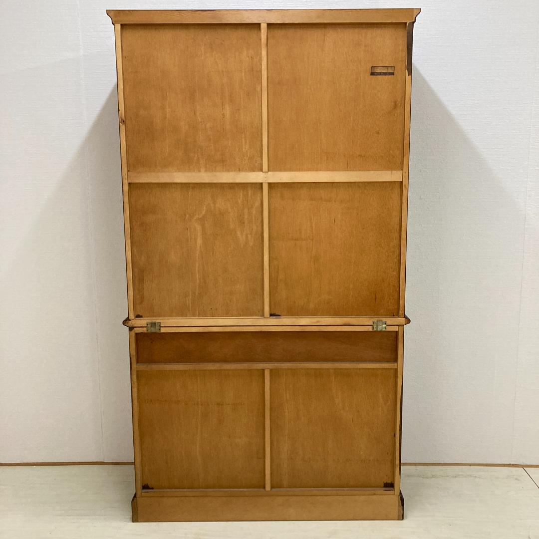 和光　北海道　家具　食器棚　カップボード　キャビネット　書棚　民芸　古民家