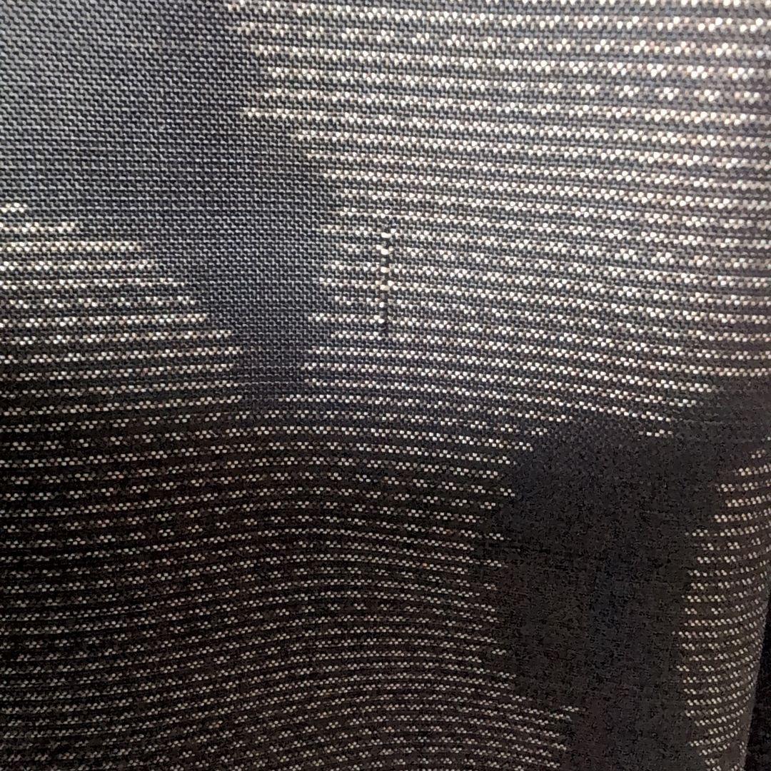 着物リメイク　大島紬　ショールカラージャケット　L〜XL